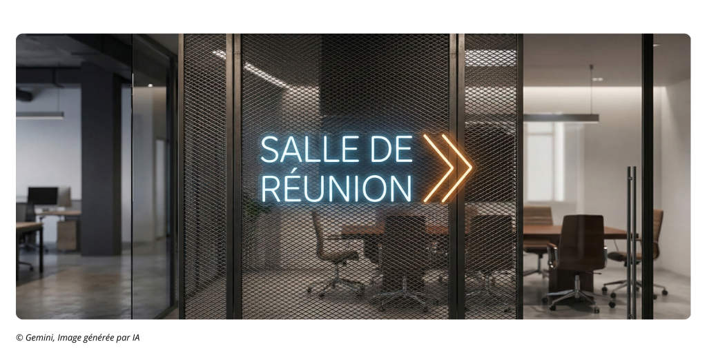 Image de néon flexible